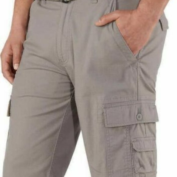New with tags Wear First Men's Belted Cargo Short iN GRAY - Picture 3 of 8